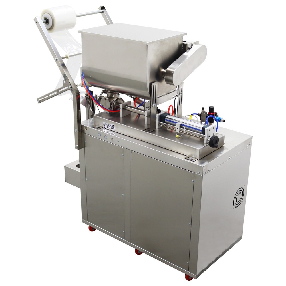 Automatic Quantitative Paste Liquid Filling Packaging Machine 110V 10-100ml 500W