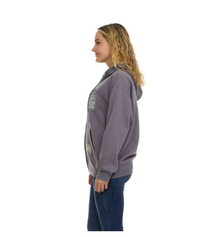 Disney NWT Nightmare Before Christmas Multi-patch Full Zip Women's Hoodie, XL