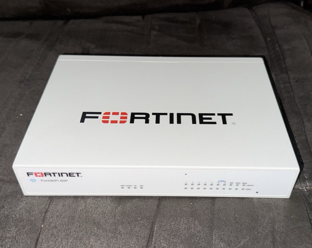 Fortinet FortiWiFi 60F w/ Remote Setup Firewall Security Device FortiGate 60F