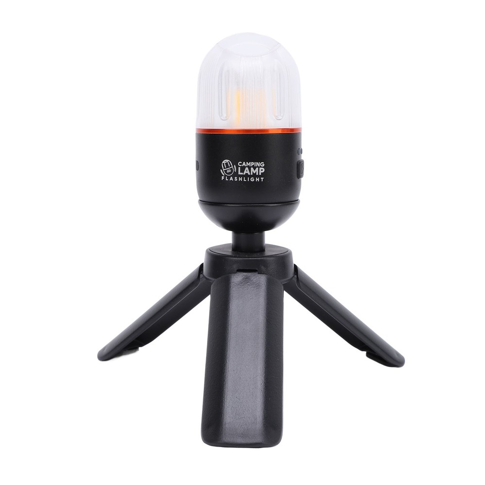 Flashlight Multiple Light Source Pushbutton Control Magnetic Camping Lamp For