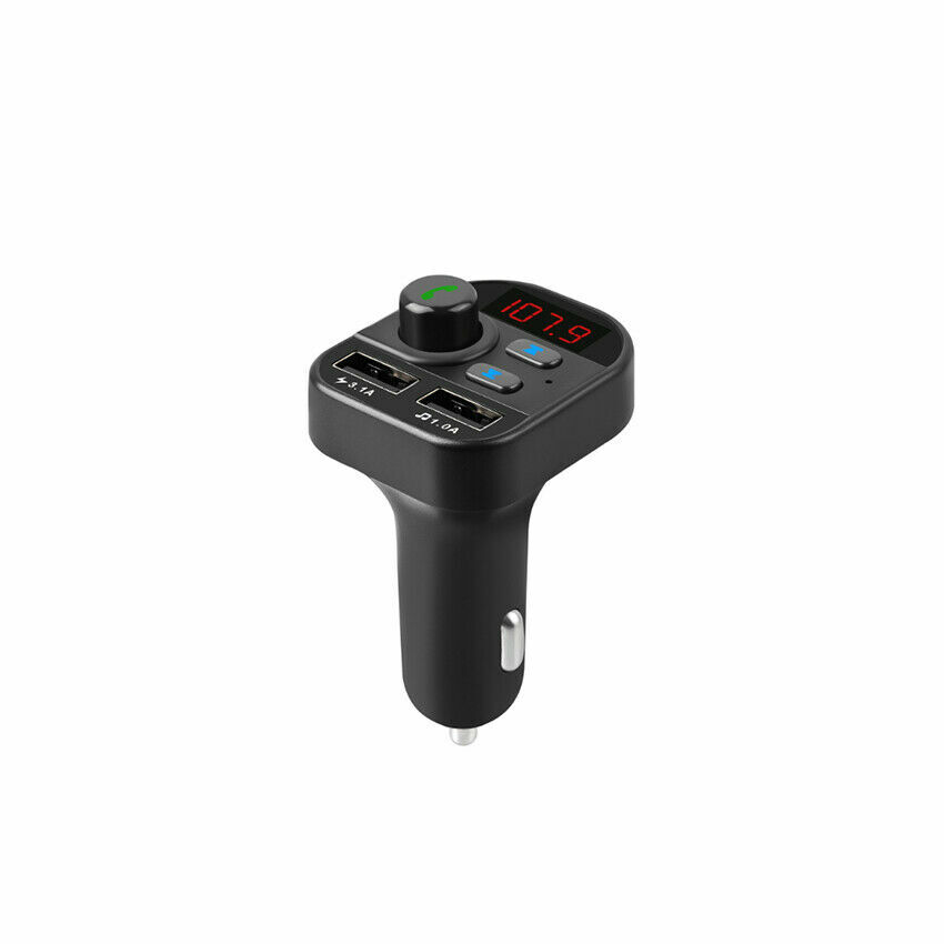 Bluetooth In-Car Wireless FM Transmitter Radio MP3 Adapter Car Kit 2 USB Charger