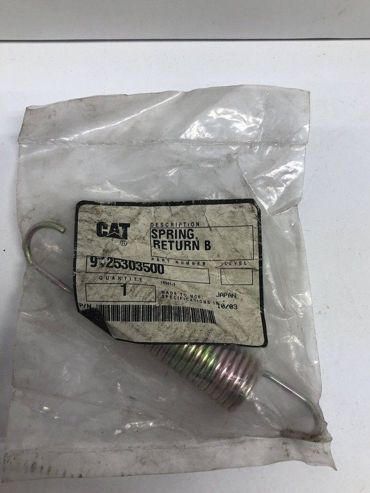 Cat Mcf 9125303500 Spring, Return B