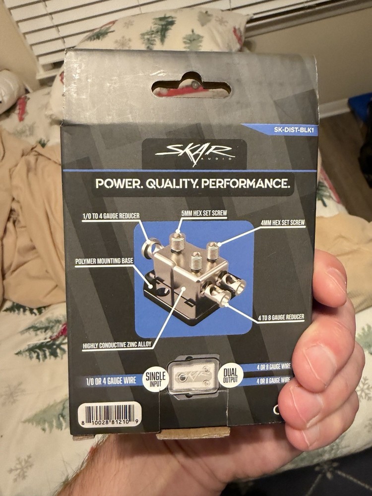 skar power distribution block Amp