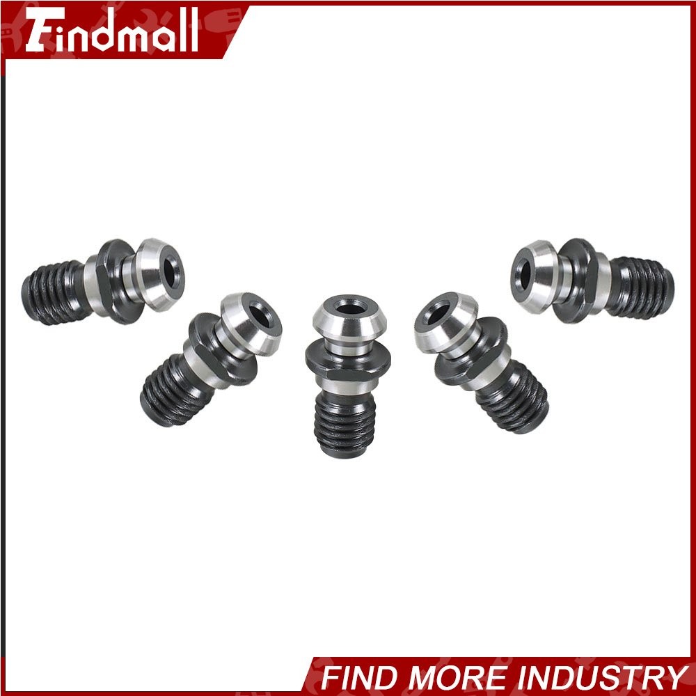 Findmall 10pc Coolant Pull Stud Retention Knob for CAT40 45°0.740"