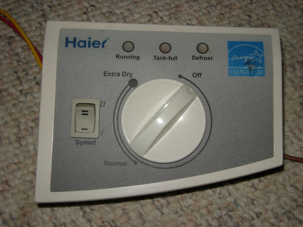 Haier HDN305 Dehumidifier Control Panel, complete working