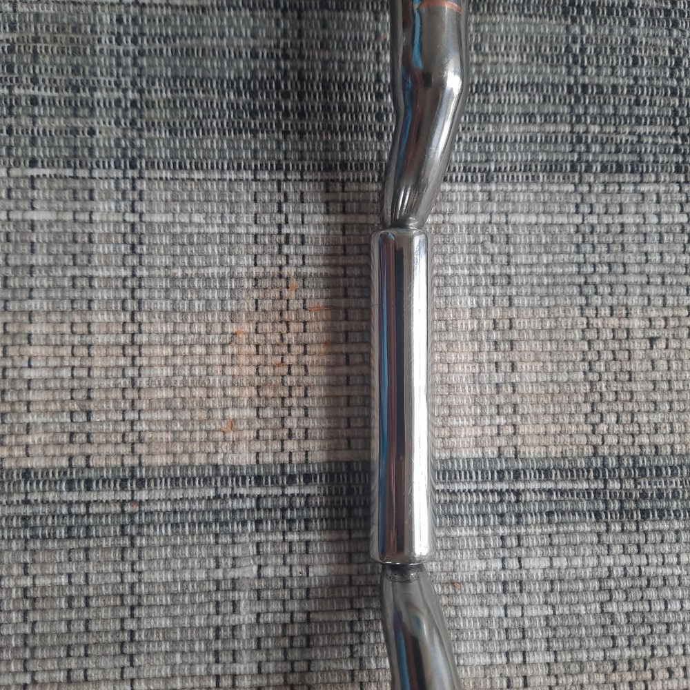 MYLER 6" MB36 Forward Tilt Ported Barrel Eggbutt Snaffle No Hooks 14mm Bit