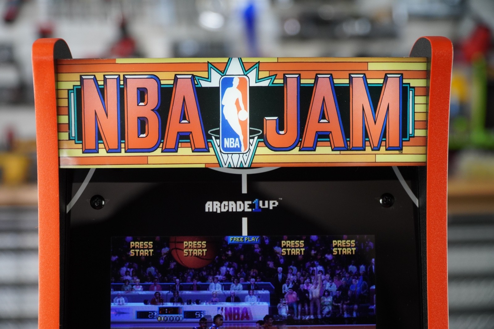 Arcade1Up NBA JAM 2 Player Countercade - Bar top Arcade - Great Condition - USED
