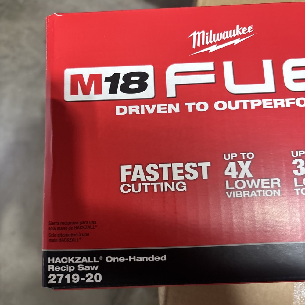 Milwaukee 2719-20 18V Reciprocating Saw (Tool Only)