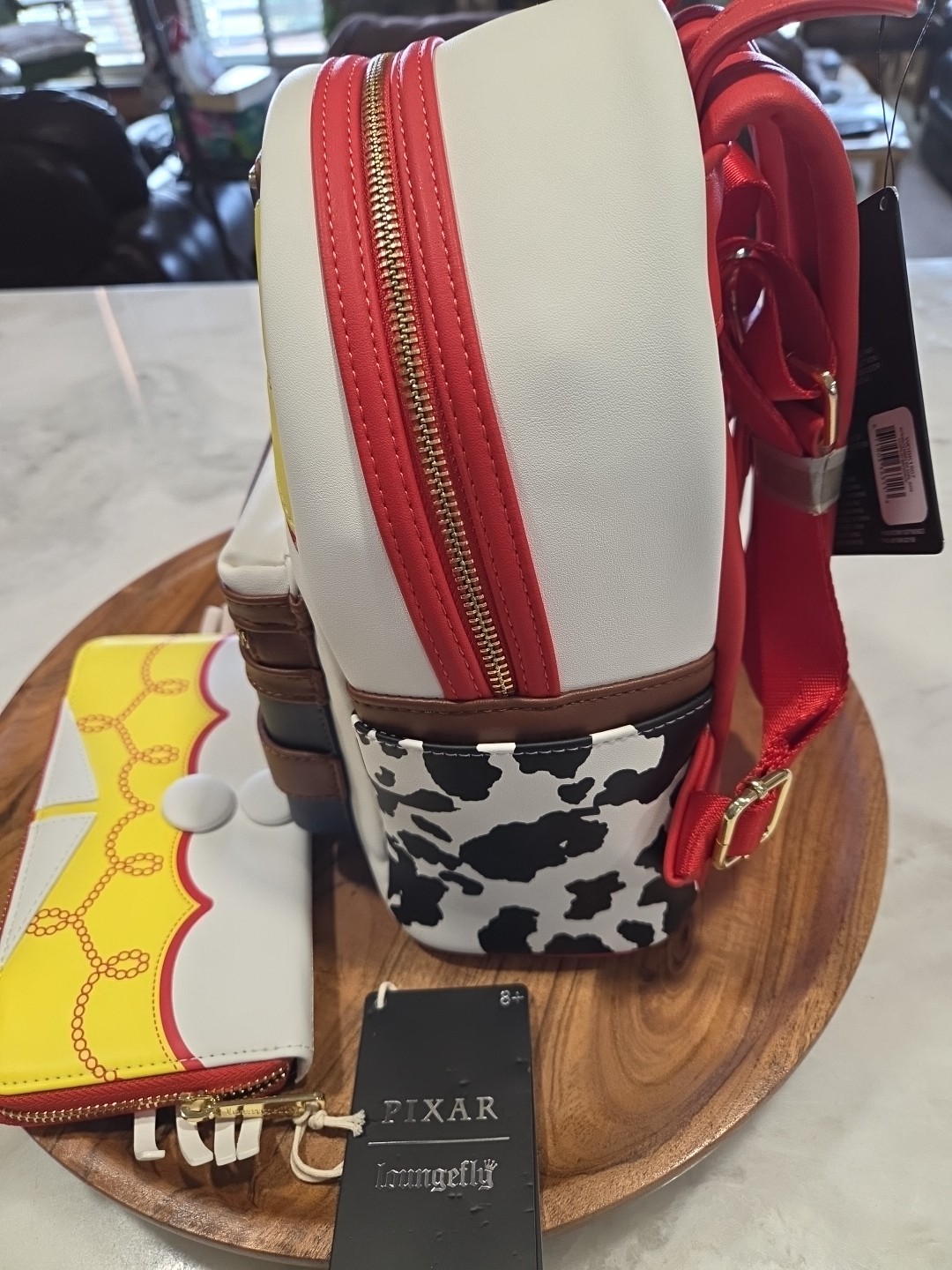 Jessie Loungefly Mini backpack And Wallet Toy Story HTF NWT