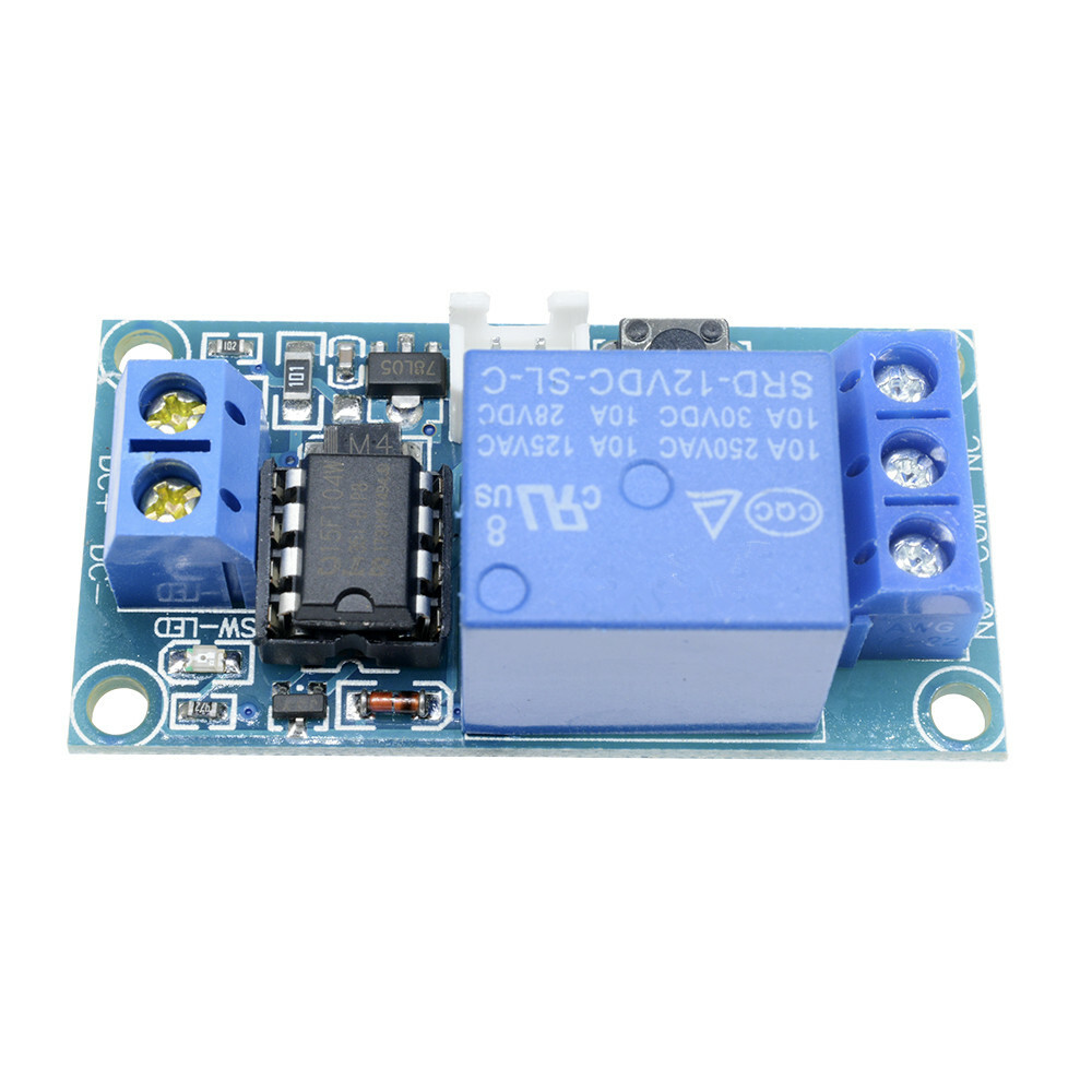 1/5/10PCS 12V Latching Relay Module With Touch Bistable Switch MCU Control