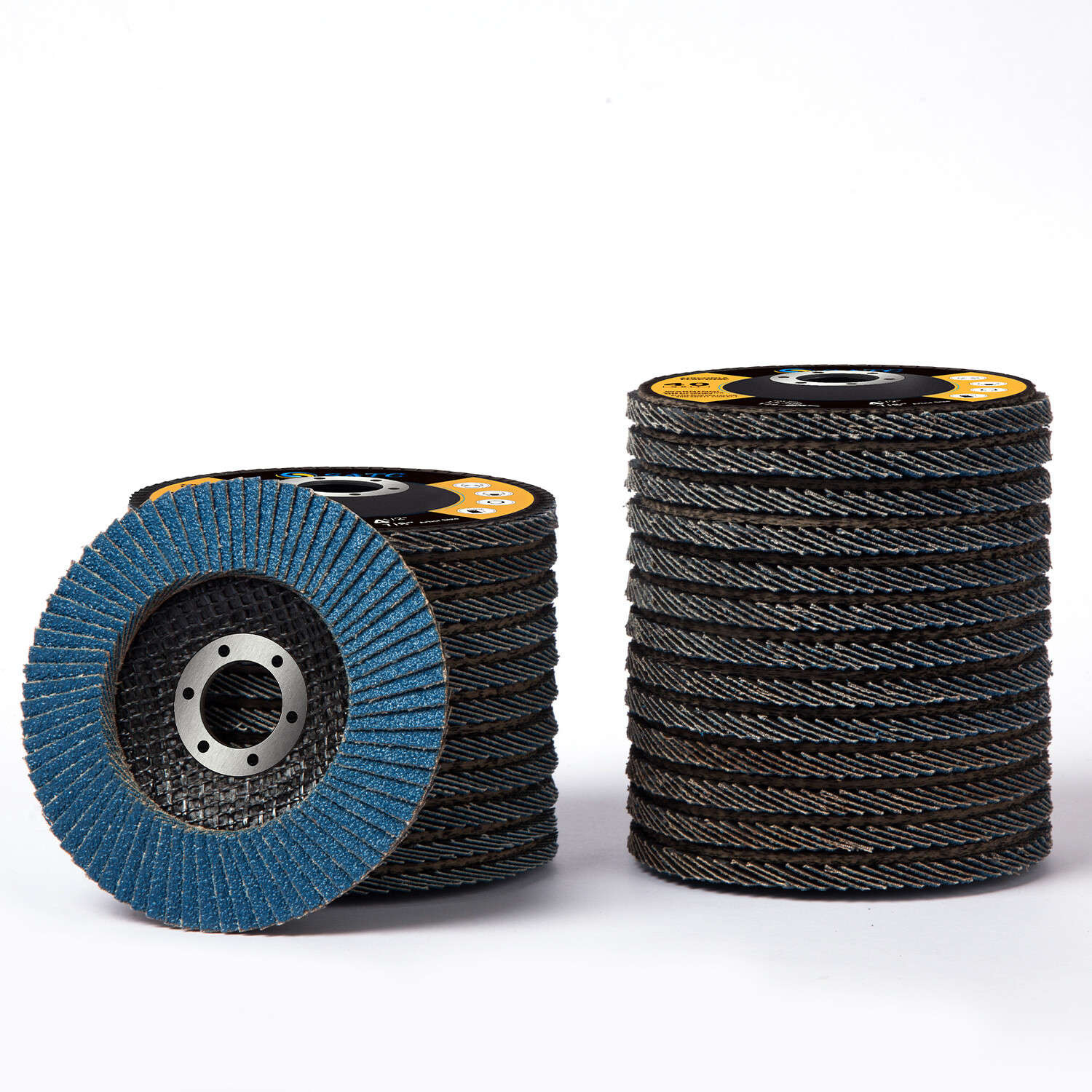 200PACK 4.5” x 7/8" Professional 40 Grit Zirconia Flap Disc Grinding Wheels T29