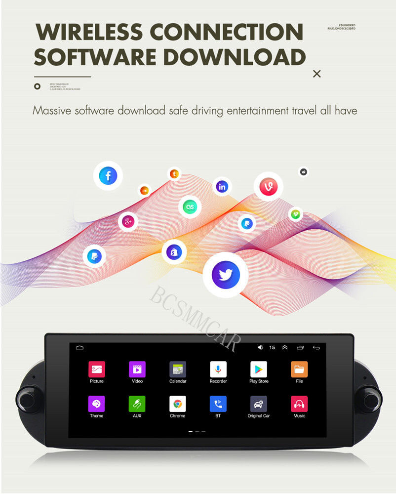 Fit for Volkswagen Beetle 2006-2010 6.8 in Android 13 Car Radio Player GPS Navi