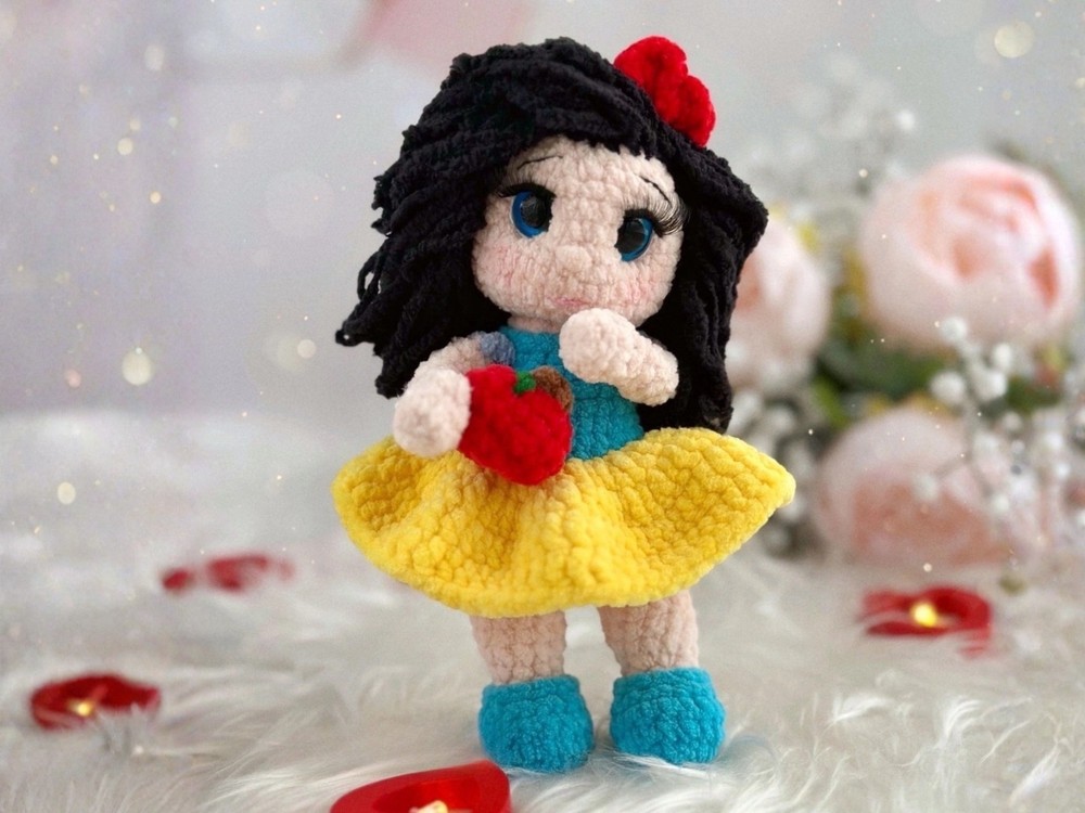 Princess Crochet Doll Pattern Bundle – 12-in-1 Amigurumi Crochet Bundle (US)
