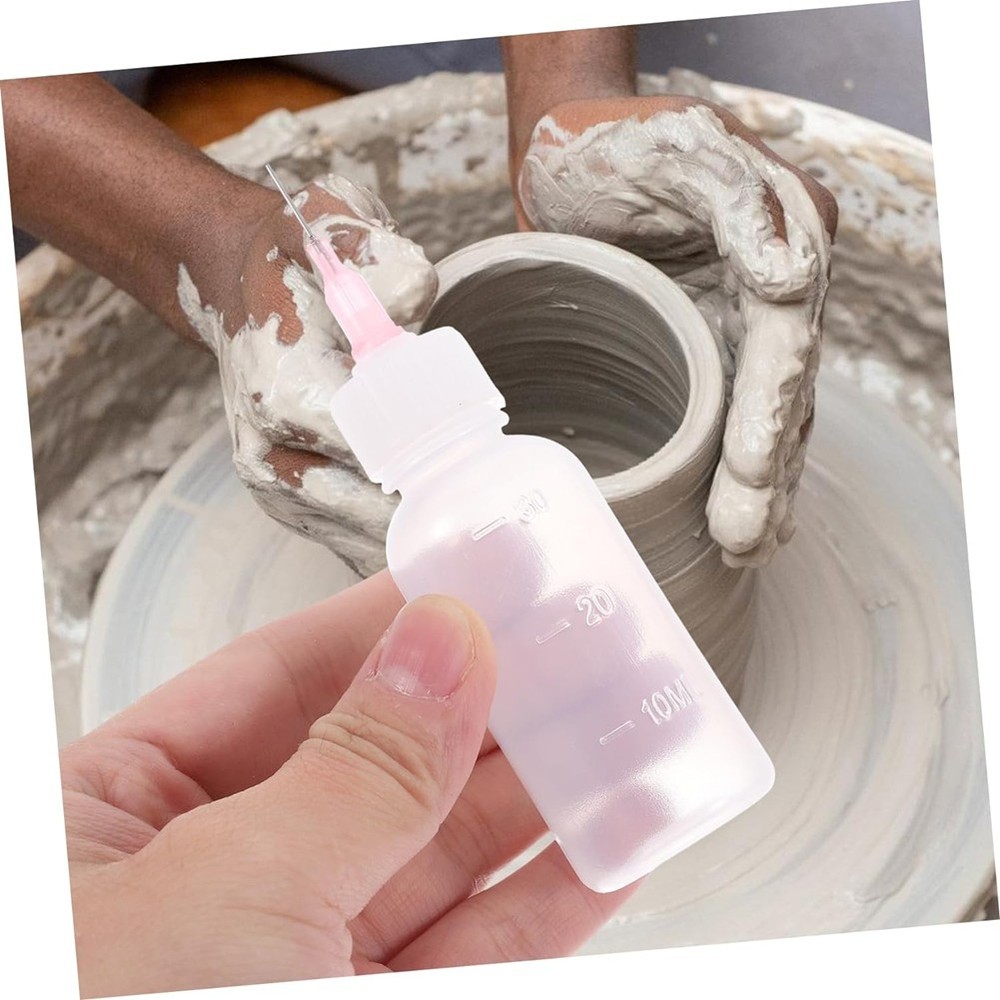 1 Set Customized Plastic Bottle Tool Slip Trailer Bottle Ceramic Glaze2412