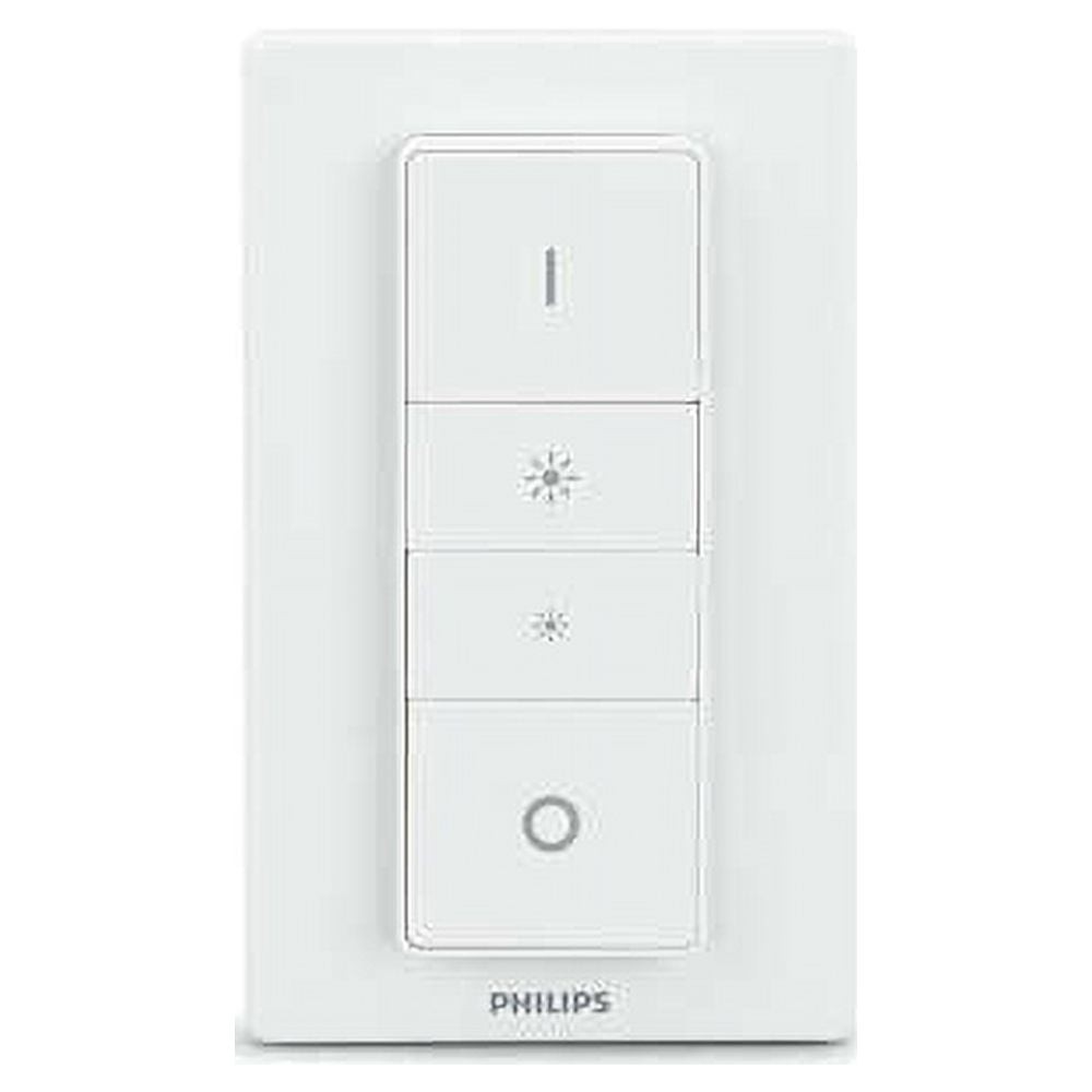 NEW Philips Hue 473371 Smart Wireless Dimmer Switch Remote White Battery Powered