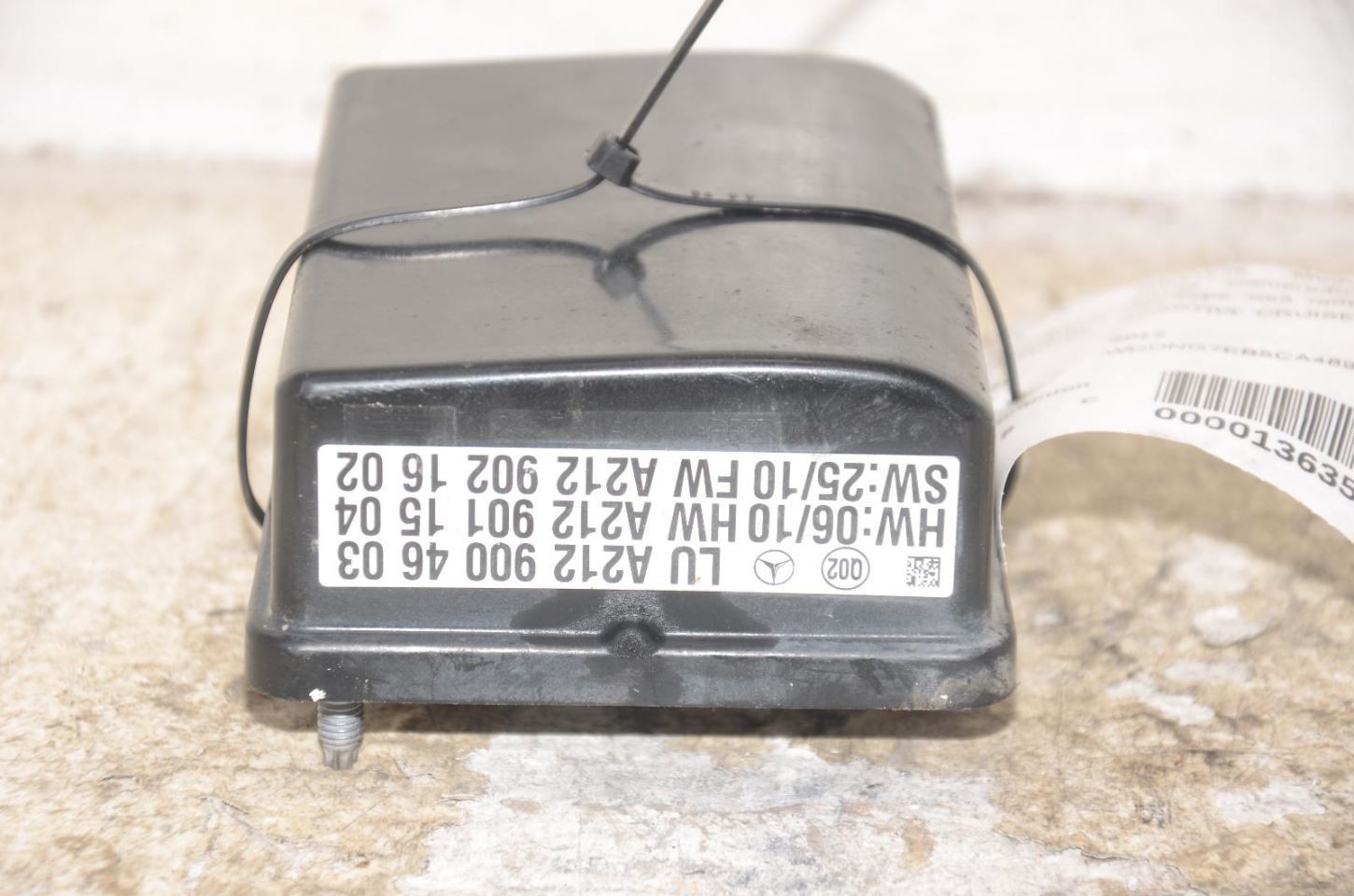 2012 2013 MERCEDES BENZ S63 Front Distronic Distance Radar Sensor 912113