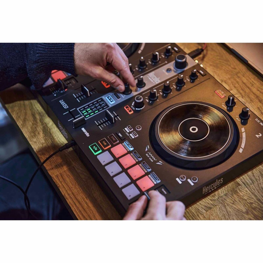 Hercules DJControl Inpulse 300 MK2 Starter DJ Controller w Case Package