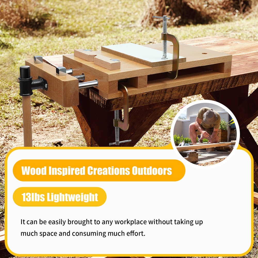 Woodworking Table Multifunctional Table Household Manual Work Bench Vise