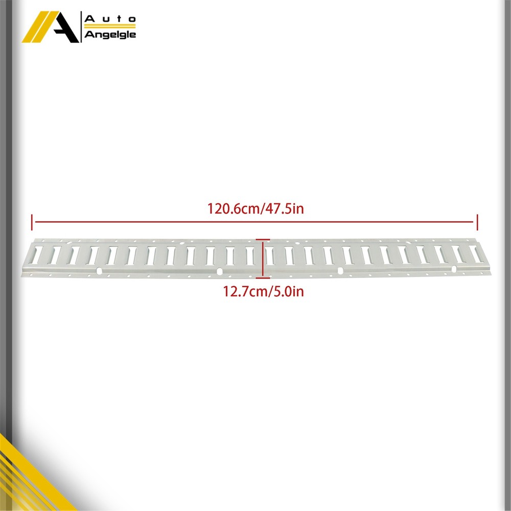 (4 Pack) 4' E Track Tie Down Rail Kit For Motorcycle Tie Downs Garages Vans