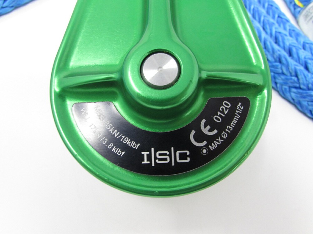 1/2" ISC RP048 BLOCK & 2-6FT LOOPIE SLING RIGGING COMBO KIT - ARBORIST