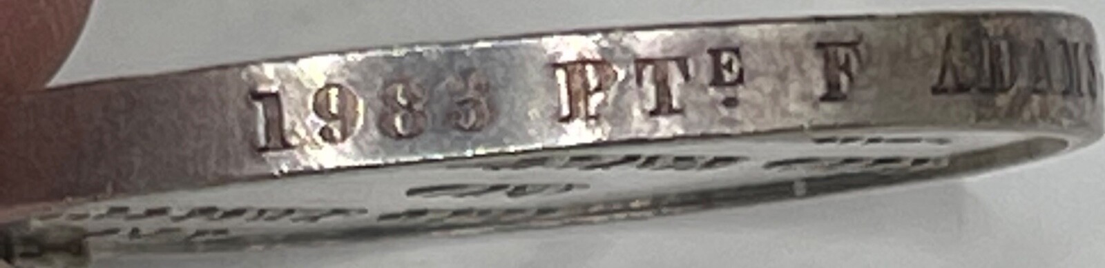 RARE ORIGINAL BRITISH ARMY LS&GC MEDAL OFFICIALLY IMPRESSED NAMED WARWICKSHIRE