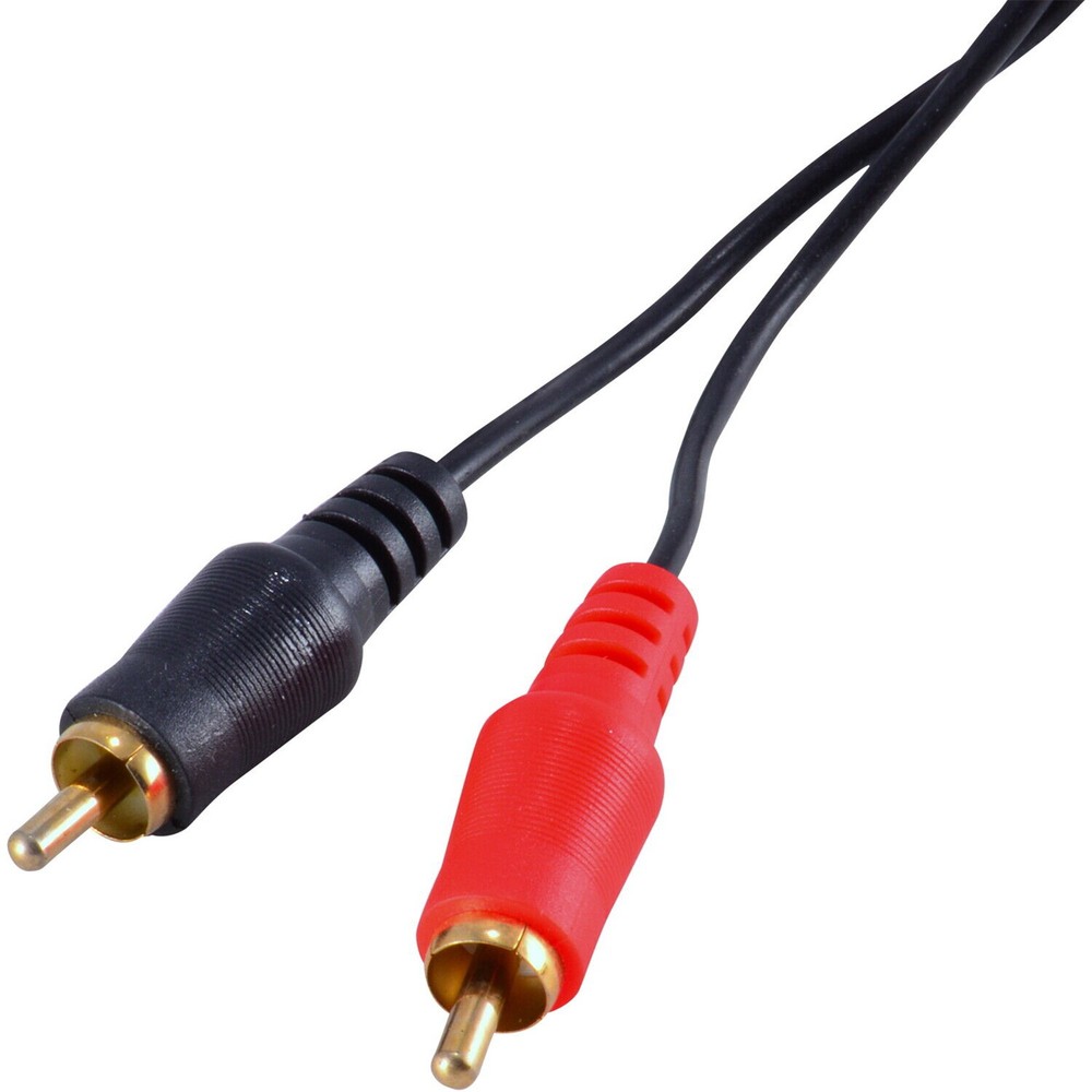 RCA Audio Noise Filter Suppressor Ground Loop Isolator For Car & Home Stereo