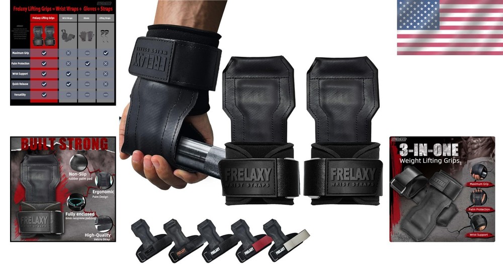 Heavy Powerlifting Grips for Deadlifts & Pull Ups