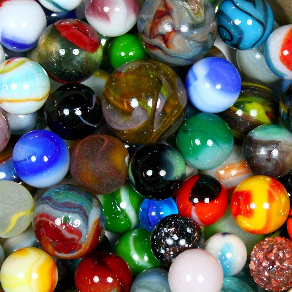 50+ Vintage to Modern Marbles Hard to Find