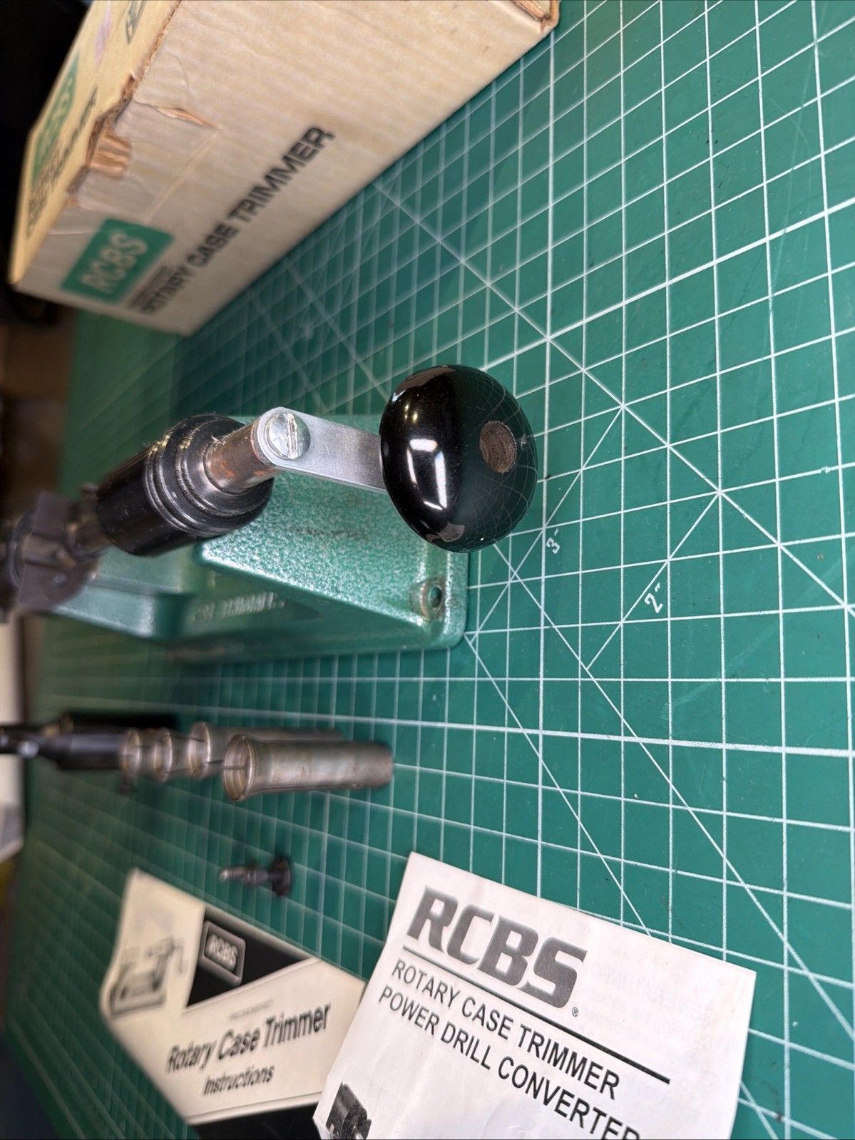 RCBS Case Trimmer 2 with 3-Way Trimmer Head And Collets