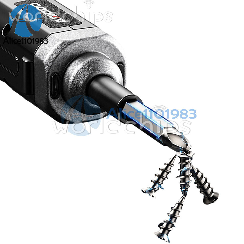Portable Electric Screwdriver set mini Compact USB rechargeable Screw Driver