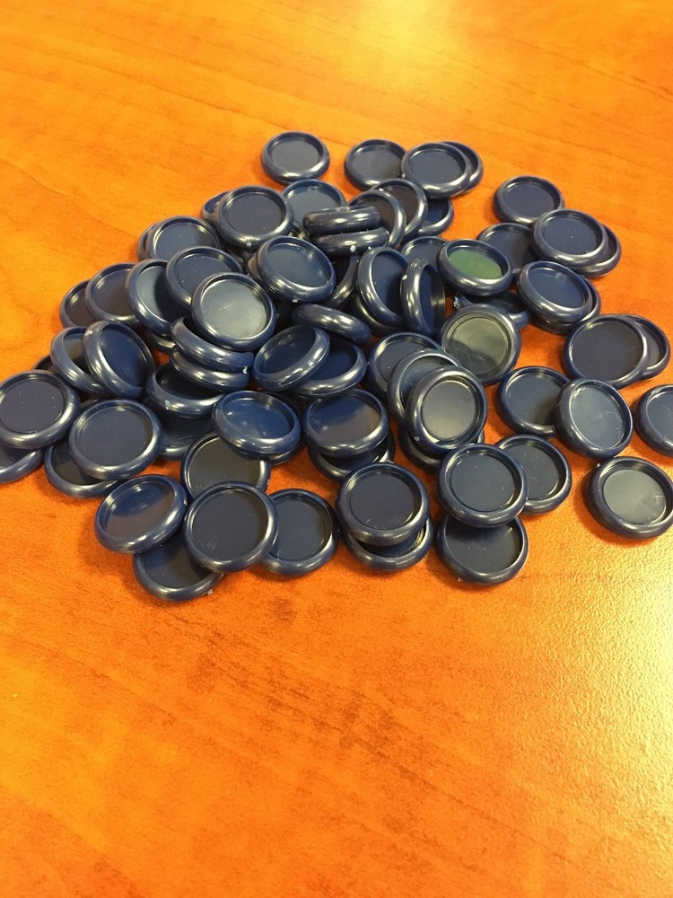 3/4 Inch Binding Disc Pack Of 50 Blue