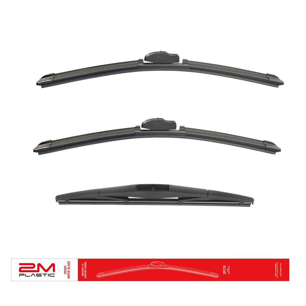 Front and Rear Windshield Wiper Blade For HONDA Element 2003-2011 20" 20"