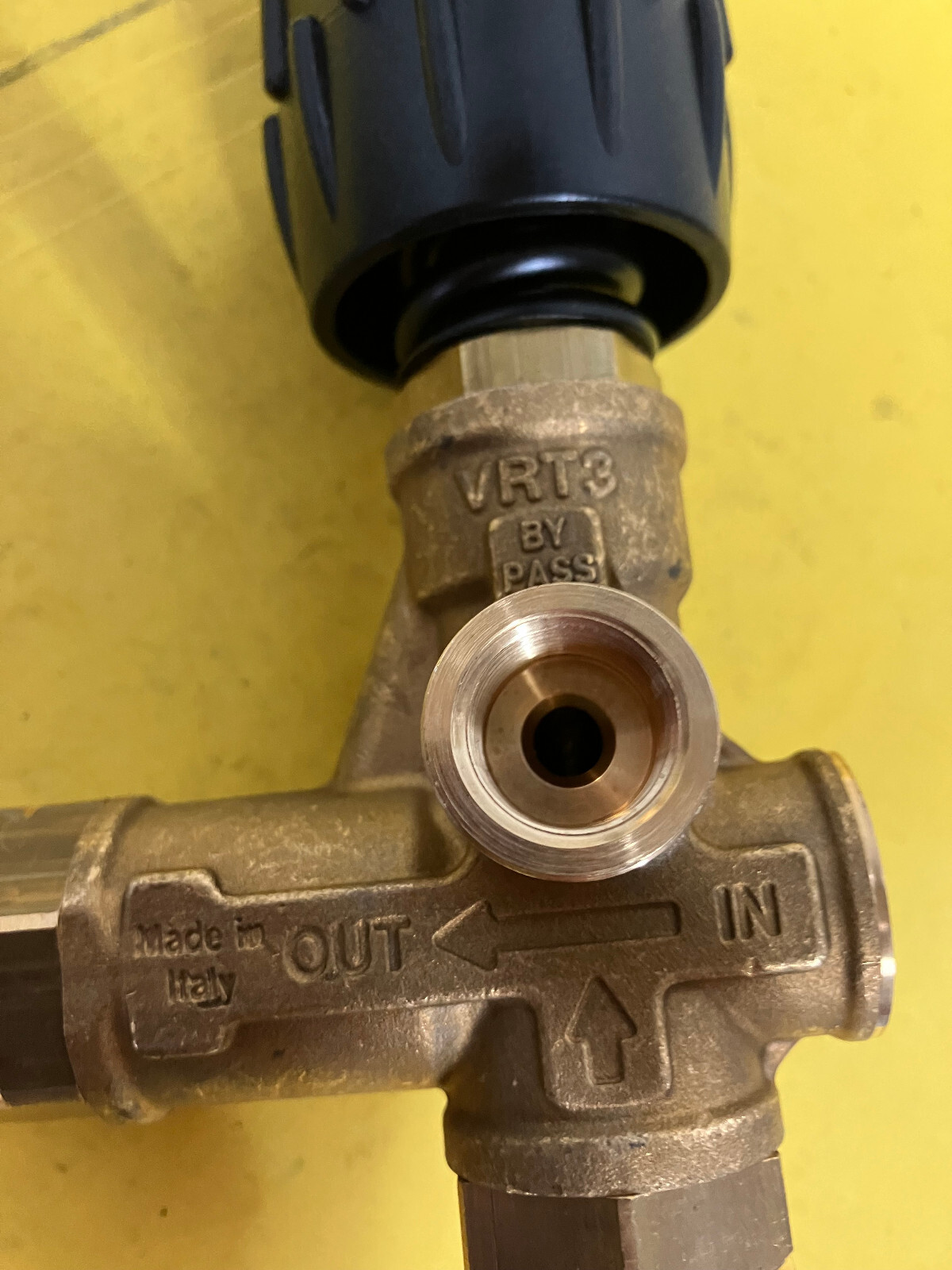 Annovi Reverberi Unloader Pressure Washer Valve VRT3 3/8 NPTF -# 0215010320