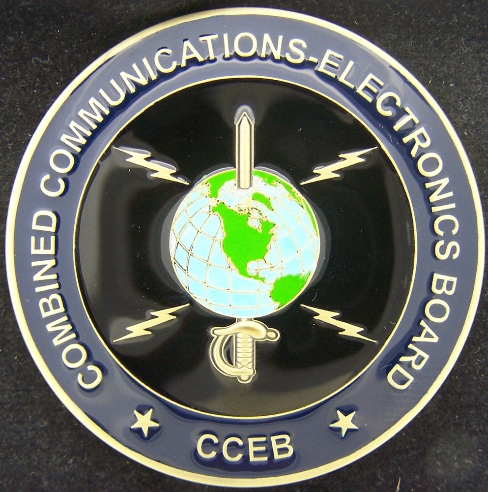 Combined Communications Electronics Board CCEB Challenge Coin
