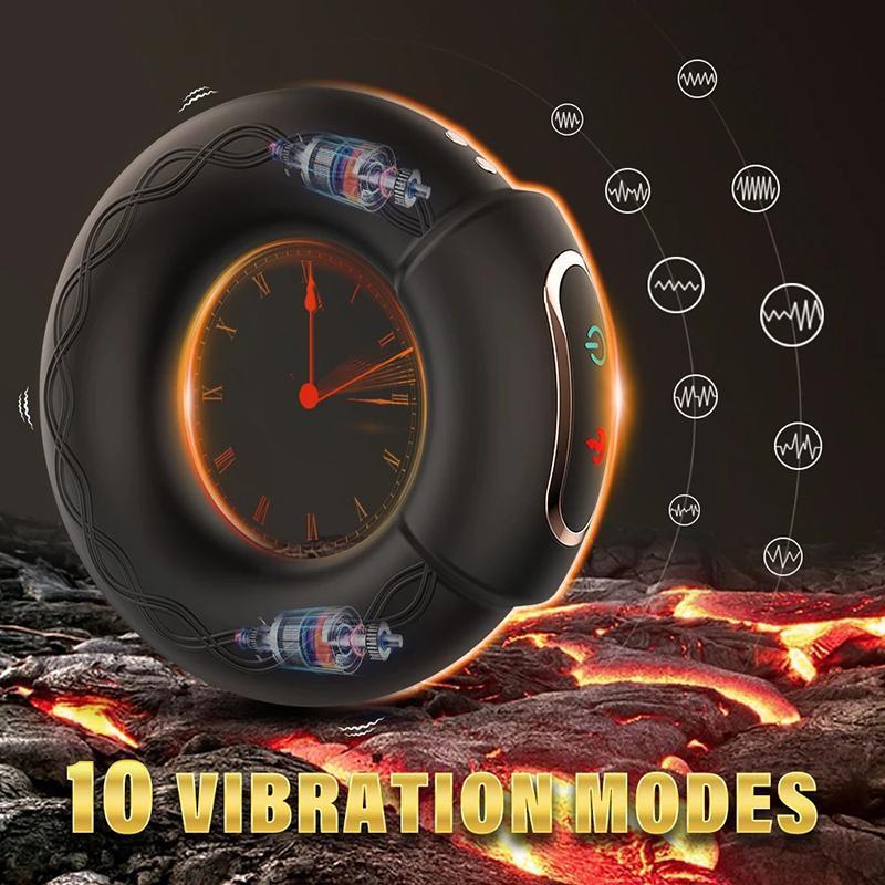 Electric Penis-Stretcher Enhancer-Ball-Scrotum-Ring-Delay-Ejaculation-Men