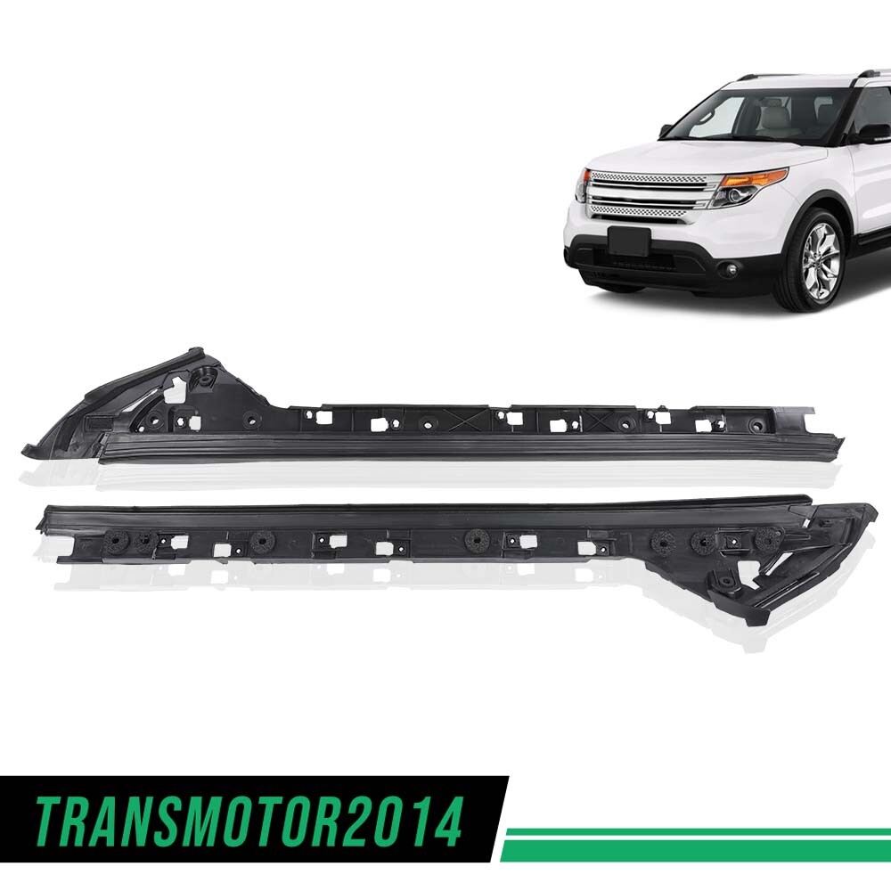 Left & Right Side Windshield A Pillar Molding Trim Fit For 2011-19 Ford Explorer