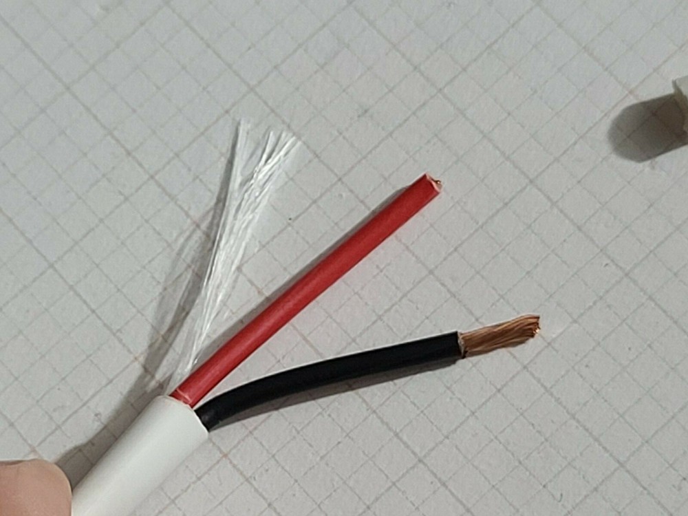 Liberty AV Solutions 14/2C Plenum Speaker/Audio/Alarm Cable Wire CMP White/50ft