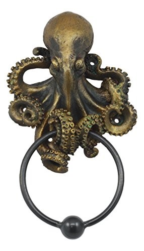 Pacific Giftware Deep Ocean Creature Octopus Kraken Warrior Decorative ResiN