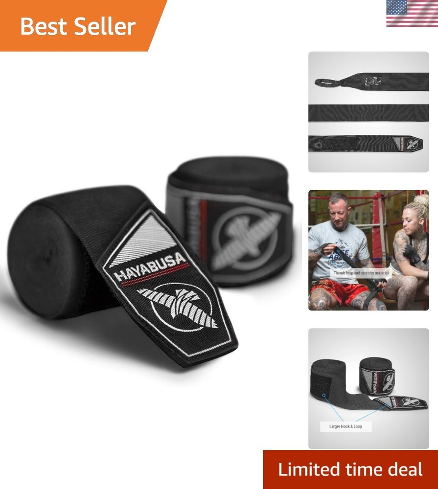 Soft Stretch Boxing Hand Wraps 180 Inch - Ultimate Support for Training Sessions