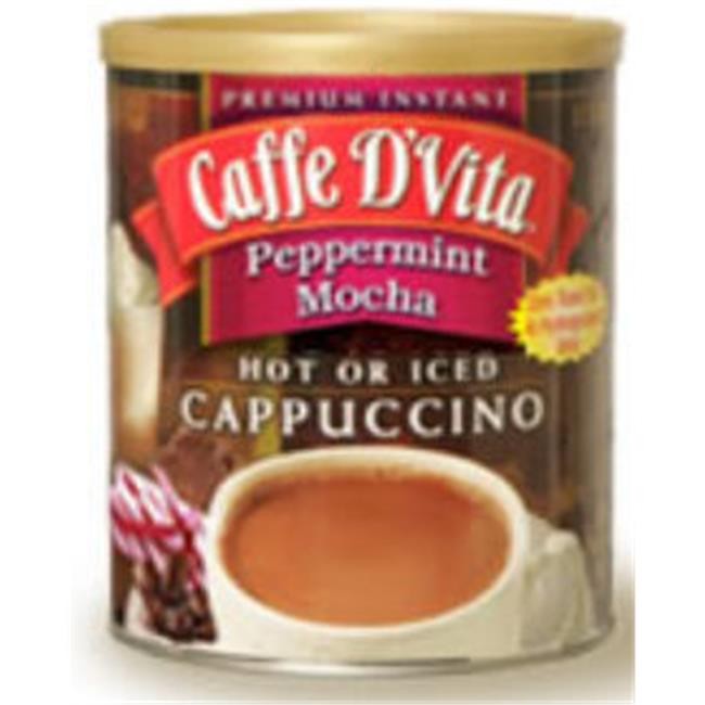 Caffe DVita Peppermint Mocha Cappuccino 6 1lb canisters