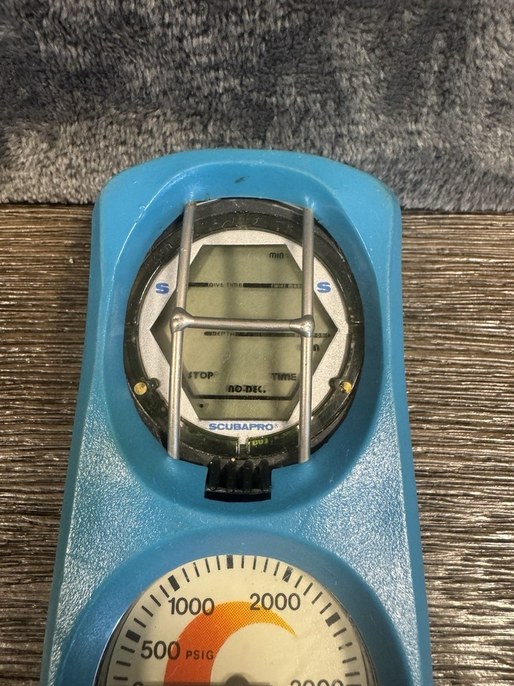 Scubapro "diving console” with compass Uwatec Diving - Scubapro Blue