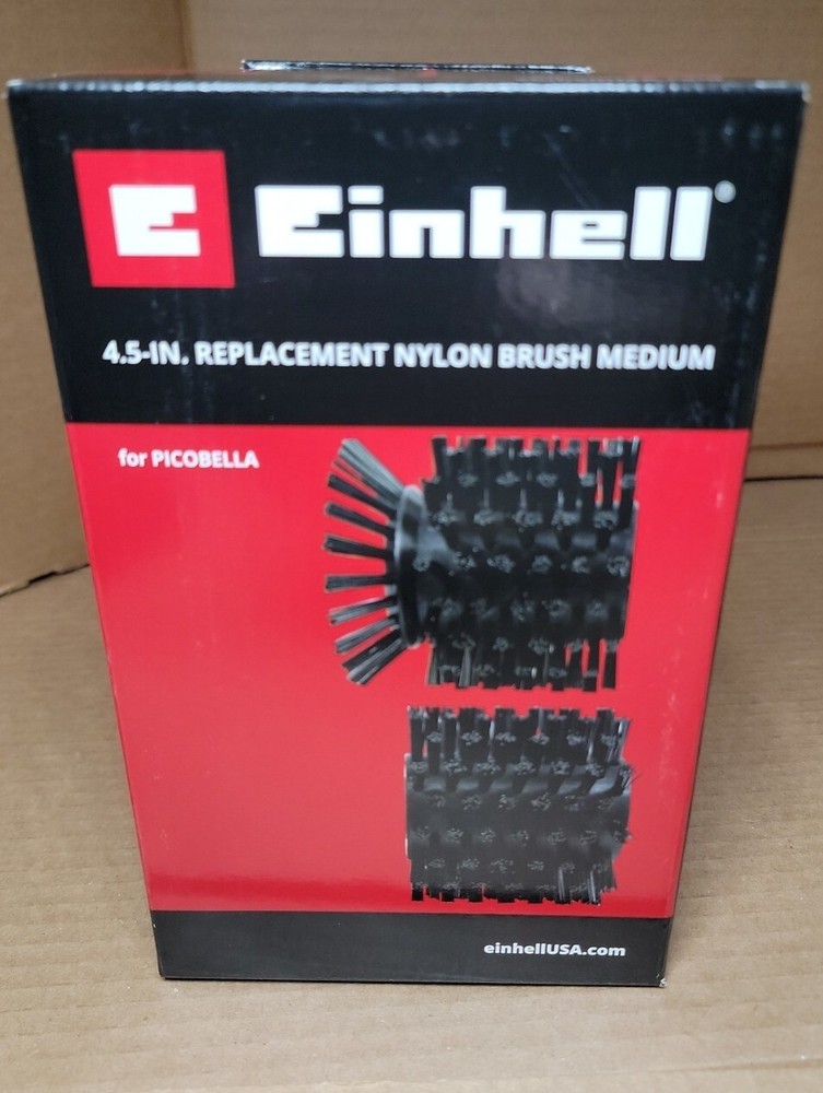 Einhell Picobella stone Surface cleaning  4.5-in. Replacement Nylon Brush Medium