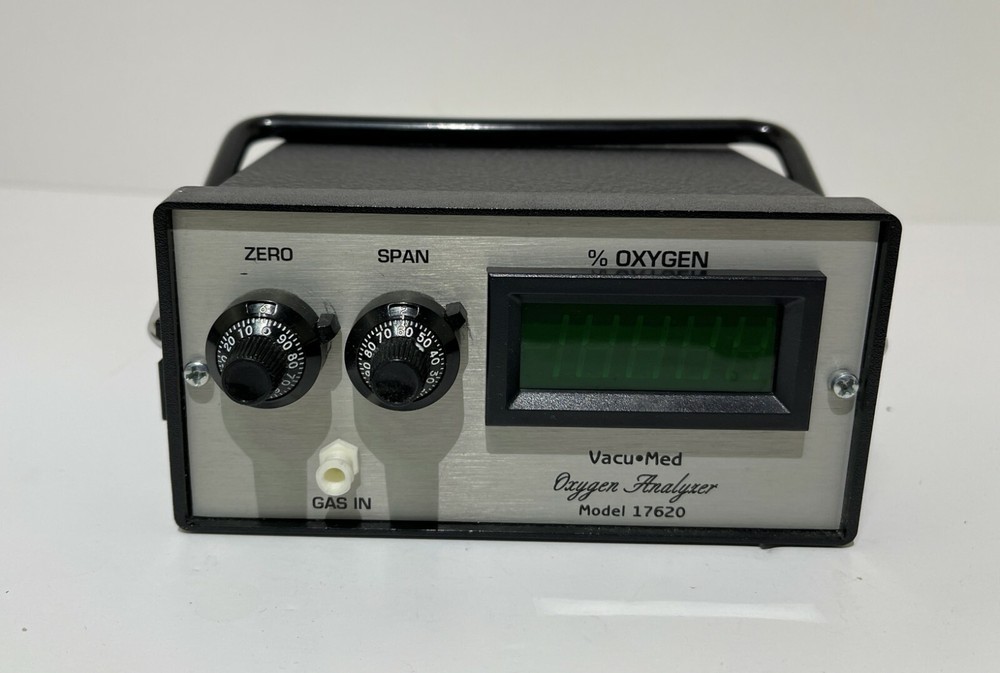 VACU MED OXYGEN ANALYZER MODEL 17620