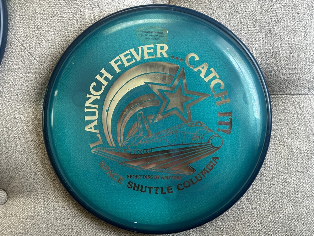 AMF Voit Space Shuttle Columbia Sport Disc (2)
