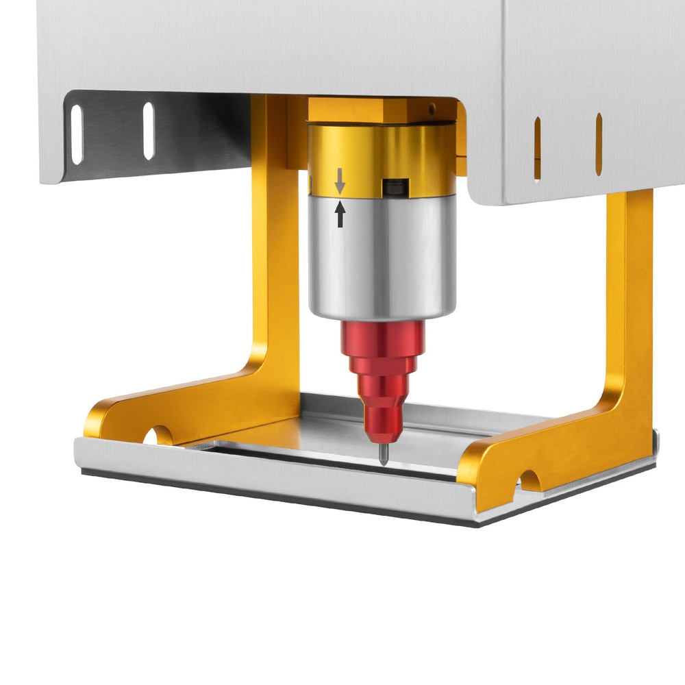 40mm/s Handheld Touch Screen Dot Peen Marking Machine for VIN Code Chassis 120W
