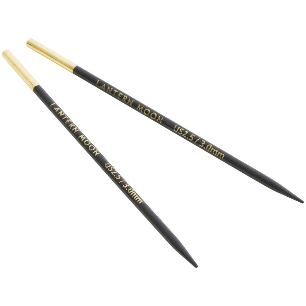 Lantern Moon Interchangeable Knitting Needle Tips 5" Size 2.5 - 17