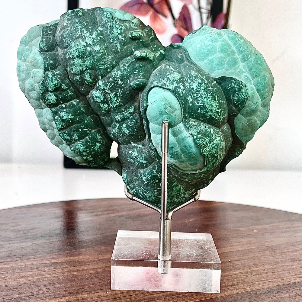 403G Green Malachite Coarse Mineral Sample