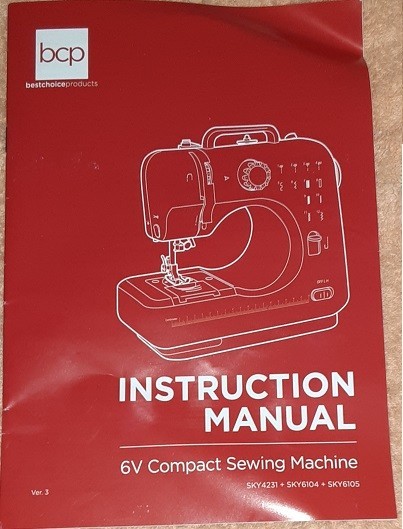 Compact Mechanical Sewing Machine