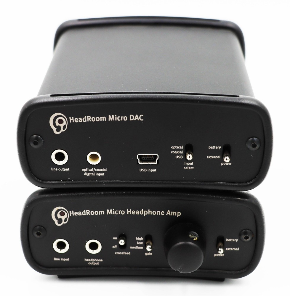 HeadRoom Micro Headphone Amp & Micro DAC Includes Accessories & Boxes Amplifier