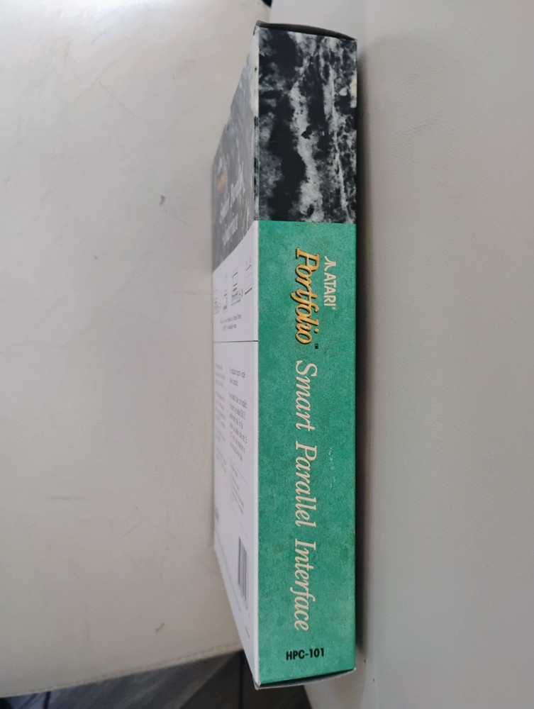 Portfolio Smart Parallel Interface; Atari ST Disk w/Manual- Complete in Box